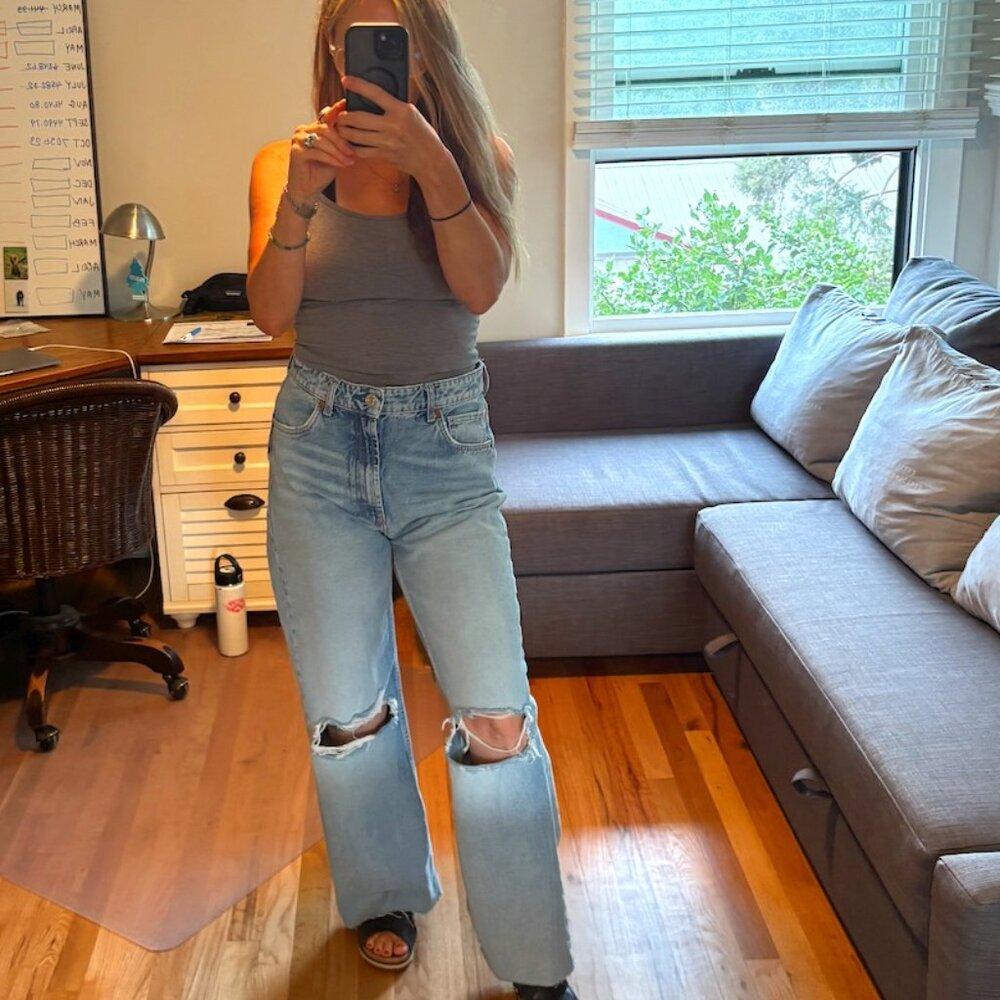 ZARA • HIGH RISE • WIDE LEG • 8 - Picture 2 of 8